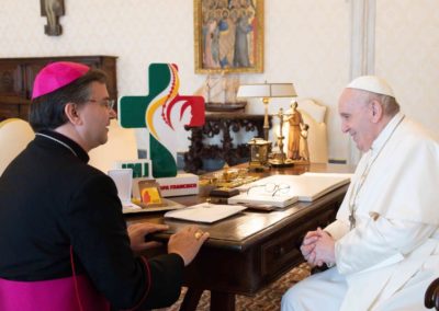 Vaticano: Papa recebeu D. Américo Aguiar, presidente da Fundação JMJ Lisboa 2023