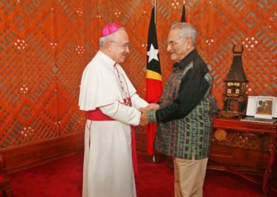 Timor-Leste: Representante do Papa inaugurou Nunciatura Apostólica