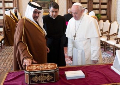 Vaticano: Papa vai visitar o Barém de 3 a 6 de novembro