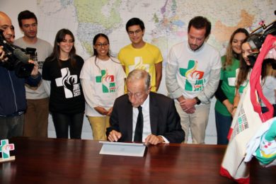 Lisboa 2023: Presidente da República Portuguesa inscreveu-se na próxima JMJ (c/fotos)