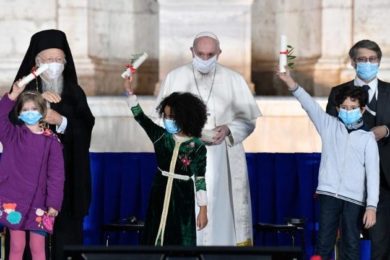 Santa Sé: Papa Francisco encerra a oração pela paz organizada pela comunidade de Santo Egídio