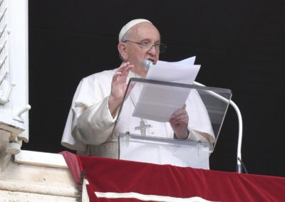 Vaticano: «A oração é a força da paz», diz o Papa, recordando a Ucrânia e a Etiópia