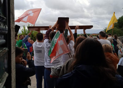 Porto: Símbolos da JMJ passaram por hospitais, escolas e fábricas em Felgueiras