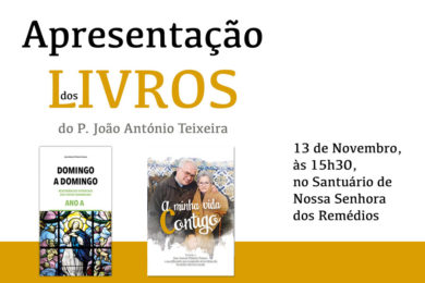 Publicações: Padre João António Teixeira apresenta dois livros da sua autoria