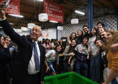 Banco Alimentar: Presidente da República destacou «grau de solidariedade único» dos portugueses