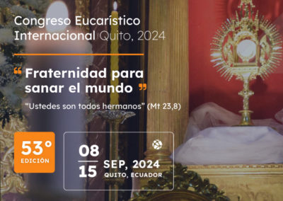 Igreja: Congresso Eucarístico Internacional realiza-se no Equador