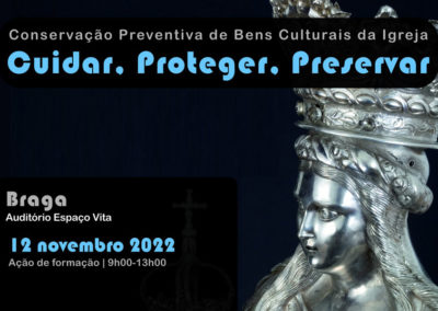 Património: Ação formativa sobre «Conservação Preventiva de Bens Culturais da Igreja»