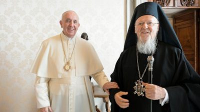 Ecumenismo: Papa escreve ao patriarca de Constantinopla, convidando a «pleno restabelecimento da comunhão» entre Igrejas
