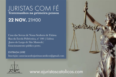 Lisboa: Juristas católicos dão testemunho sobre a sua fé