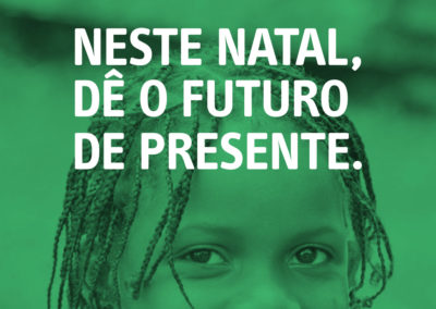 Solidariedade: «Dê o futuro de Presente» é o tema da campanha de Natal da organização Oikos