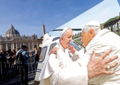 Vaticano: Papa recorda exemplo de «gentileza» de Bento XVI
