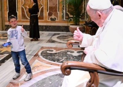 Mensagem do Papa para o Dia internacional da Pessoa com Deficiência