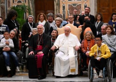 Pessoa com Deficiência: Assumir o «magistério da fragilidade» torna as sociedades «mais humanas e fraternas» - Papa Francisco