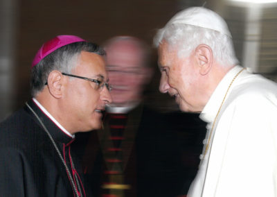 Bento XVI: Bispo de Aveiro lembra «síntese» entre «religião e ciência» e manifesta afeto por quem o chamou ao episcopado