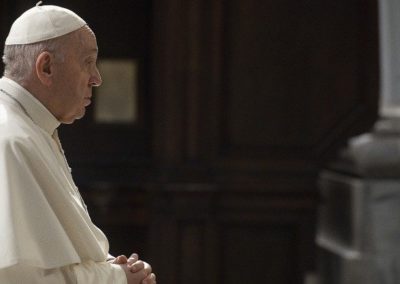Vaticano: Papa telefonou a homem que ficou viúvo uma semana antes do Natal