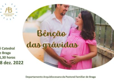 Advento: Arquidiocese de Braga promove a bênção das grávidas