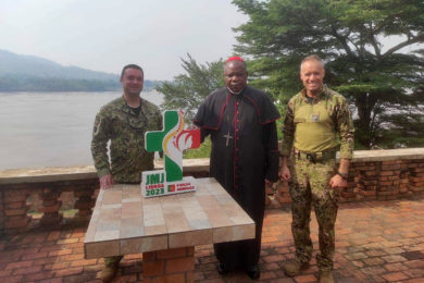 Forças Armadas e de Segurança: Diocese de Bangui recebe cruz da JMJ Lisboa 2023