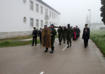 Ordinariato Castrense: Base Aérea no Montijo recebeu etapa conclusiva da peregrinação dos símbolos da JMJ (c/fotos)