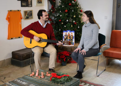Família: Uma viagem para descobrir o primeiro Natal do casal Joana e Francisco Franco de Sousa, ao som de música - Emissão 24-12-2022