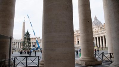 Natal: Vaticano inaugura presépio e árvore, na Praça de São Pedro