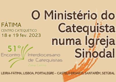 Catequese: Encontro interdiocesano tem como tema «O Ministério do Catequista numa Igreja Sinodal»