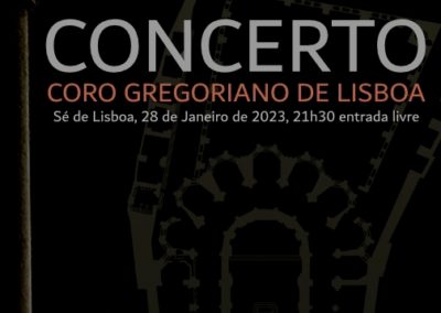 Música: Coro Gregoriano de Lisboa realiza concerto na Sé
