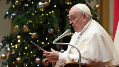 Vaticano: «A posse de armas atómicas é imoral», afirmou o Papa no discurso ao Corpo Diplomático