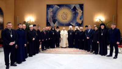 Vaticano: Papa recebeu Conselho Pan-Ucraniano de Igrejas e Organizações religiosas
