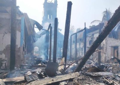 Mianmar: Militares destruíram histórica igreja de Nossa Senhora da Assunção, onde vive «minoria católica lusodescendente»