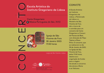 Lisboa: Mosteiro de São Vicente de Fora acolhe concerto de gregoriano