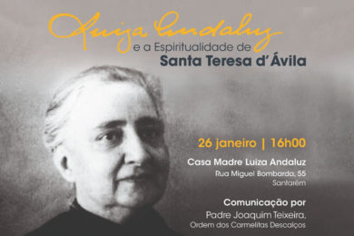 Vida Consagrada: Conferência sobre a espiritualidade de Santa Teresa d´Ávila e Luiza Andaluz