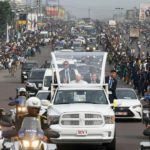 RD Congo/Sudão do Sul: Papa chegou a Kinshasa, primeira etapa da quinta viagem a África (c/fotos)