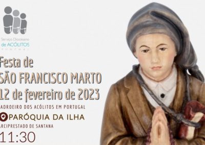 Funchal: São Francisco Marto vai ser celebrado no Arciprestado de Santana