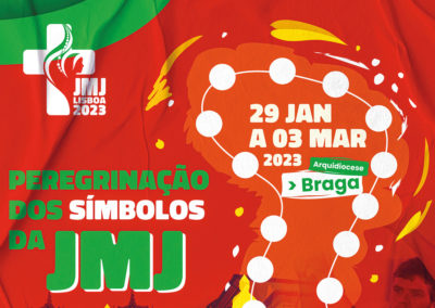 Braga: COD apresenta programa da peregrinação dos símbolos da JMJ