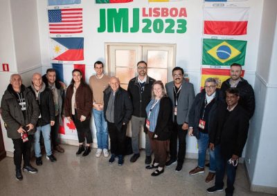 Lisboa: Movimentos Católicos Internacionais visitaram sede da JMJ