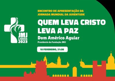 Coimbra: D. Américo Aguiar vai sensibilizar e esclarecer sobre a Jornada Mundial da Juventude