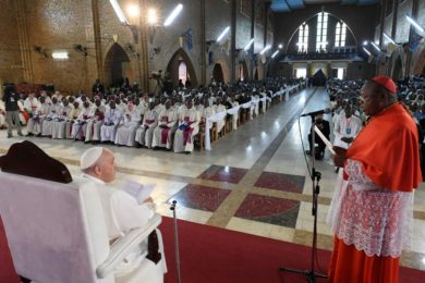 RD Congo: Papa adverte quem segue Vida Consagrada para obter «posição social»