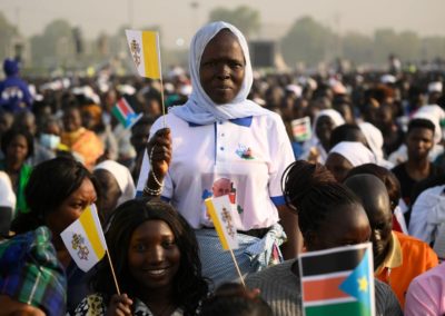 Sudão do Sul: «Deponhamos as armas do ódio e da vingança» - o desafio do Papa aos católicos, para travar a guerra