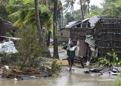 Moçambique: Ciclone Freddy, «estacionado» em Quelimane, deixou destruição e chuva «ainda persiste» - D. Claudio Dalla Zuanna