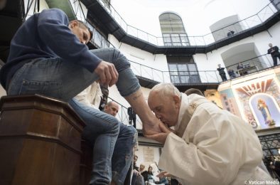 Semana Santa: Papa preside a Missa do «lava-pés» em centro de detenção juvenil