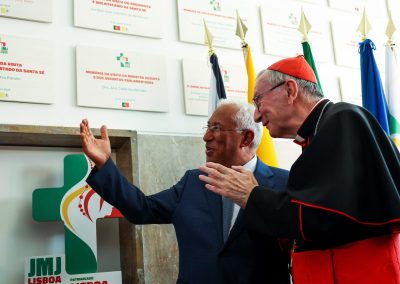 Lisboa 2023: Primeiro-ministro português e secretário de Estado do Vaticano destacam evento centrado na paz e no diálogo