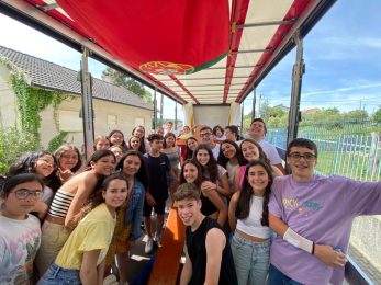 Leiria-Fátima: Jovens repensaram JMJ Lisboa, com os símbolos da Jornada Mundial da Juventude, na Vigararia das Colmeias