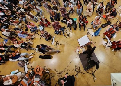 Lisboa 2023: Coro e orquestra da JMJ juntaram-se pela primeira vez sob a batuta de Joana Carneiro (c/fotos)