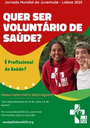 Lisboa 2023: Médicos Católicos Portugueses incentivam ao «voluntariado de saúde» na JMJ