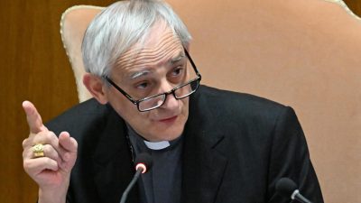 Igreja: Guerra é «uma pandemia» e diz respeito a todos, diz enviado especial do Papa à Ucrânia