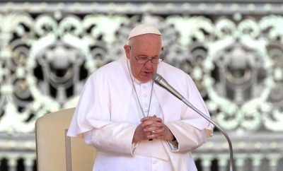 Vaticano: Papa une-se a convite para «minuto pela paz», a 8 de junho