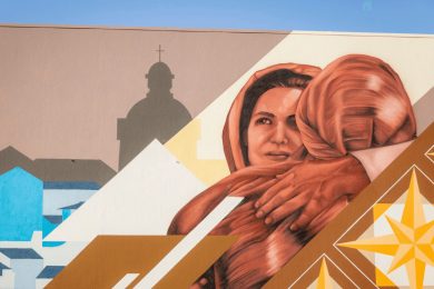 JMJ Lisboa 2023: Paróquia do Parque das Nações inaugura mural «O Milagre»
