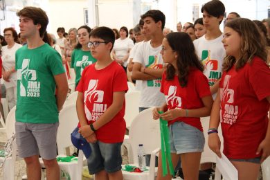 JMJ 2023: Espaço de acolhimento de Santarém espera jovens de 52 de grupos diferentes  