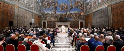 Vaticano: «A arte e a fé não podem deixar as coisas como estão» - Francisco