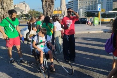 Lisboa 2023: André, jovem com paralisia cerebral, mostra que a Jornada é «para todos», dizem seus pais